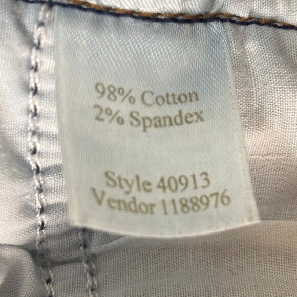 Caslon Mid-Rise Straight Leg Jeans Women’s Size 12 Dark Wash Comfort Office Work - Picture 7 of 12